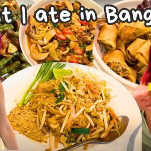 WHAT WE ATE IN BANGKOK, THAILAND AS VEGANS ❤️🇹🇭 Vegan Thailand Food Tour TAKE 2!