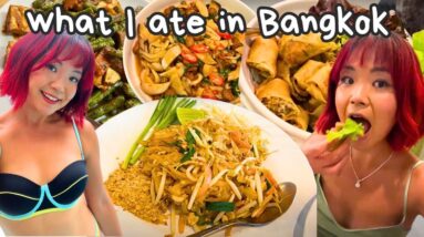 WHAT WE ATE IN BANGKOK, THAILAND AS VEGANS ❤️🇹🇭 Vegan Thailand Food Tour TAKE 2!