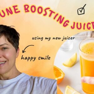 Immune Boosting Juice Recipe (Carrot, Orange, Lemon, Ginger) + Testing My New Juicer!