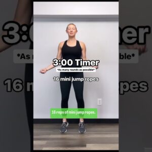 3 Minute Short and Sweaty Cardio Workout at Home