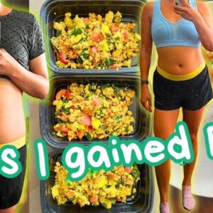 I Gained FAT Again 😭 WHAT I ATE IN A WEEK to Lose Weight (VEGAN) & Get My LIFE Together