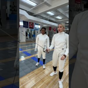 I Tried Fencing With 2024 Team USA Olympian Maia Chamberlain