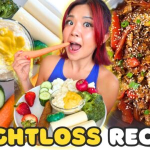 Trying TikTok Viral WEIGHT LOSS & HIGH PROTEIN Recipes For a Day (but vegan)