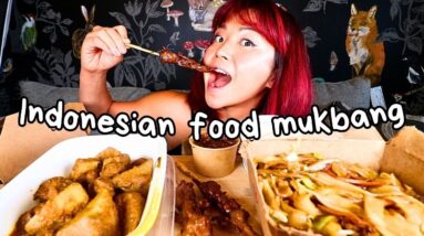 VEGAN INDONESIAN FOOD MUKBANG | Munching Monday Ep.135