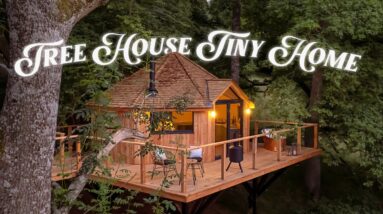 Moving into a off-grid TINY HOME tree house