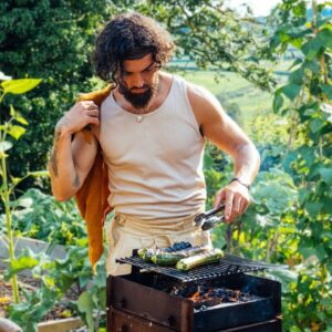 Garden to Fire; Chef BURN'S His Harvest for the Perfect Dish