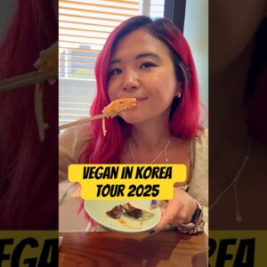 Can you travel Korea as a VEGAN? YES! YOU'RE INVITED!😍