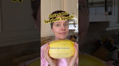 Instant Pot Spaghetti Squash (Low-Carb & So Easy)! 🍝