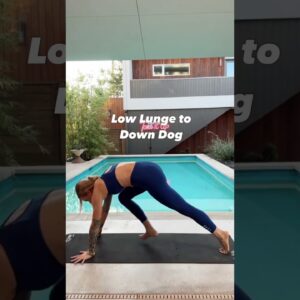 Yoga Toning: Transform Your Body with Low Lunge & Down Dog