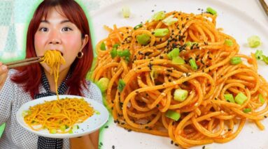 Restaurant Quality in 10 Minutes: Vegan Gochujang Buttered Noodles (NYT Greatest Hits Veganized)