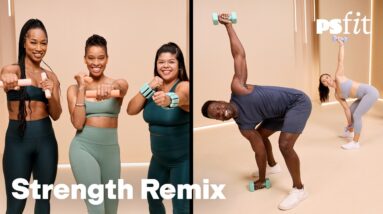 50-Minute Strength and Cardio Fitness Remix