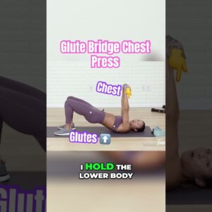 Shocking exercise that works your glutes and chest in one move!