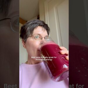 Beet Juice for Energy (Low in Natural Sugars) ❤️❤️❤️