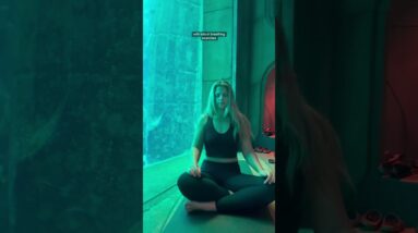 I Tried Underwater Yoga at Atlantis