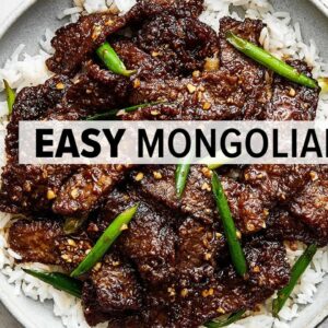 MONGOLIAN BEEF in 30 Minutes That Tastes Like PF Chang's!