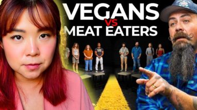 "VEGANISM is For The Privileged" Says the CARNIVORE 🤔 | Jubilee Vegans vs Meat Eaters Middle Ground