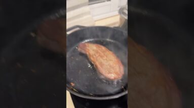 Steak cooking but follow @HeadbangersKitchenNew for my actual cooking channel