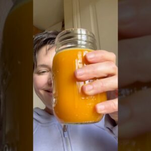 Turmeric Orange Juice Recipe for Inflammation and Immunity 🍊🧡