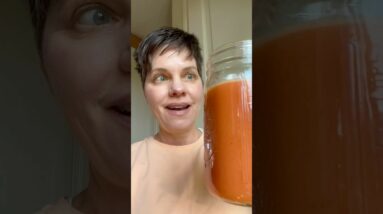 Strawberry Orange Juice (Blender or Juicer) 🍓🍊