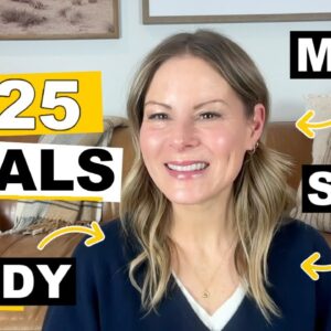 My HEALTH, DIET, & FITNESS GOALS for 2025 | 49 years old 💟