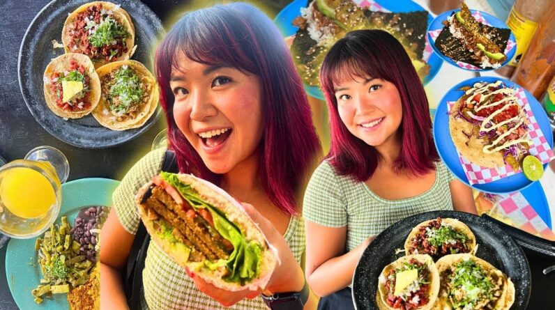 VEGAN IN MEXICO CITY: BEST TACOS & Street Food Tour 🌮