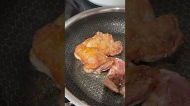 Just frying chicken 🍗