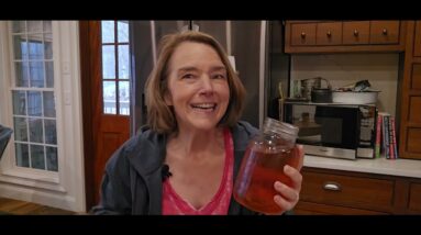 Mason Jar Iced Tea--My Easy Go-to for Unsweetened Iced Tea