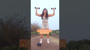 Get Toned: 🔥 Shoulder Fly FINISHER! (Prepare for the Pulsey Plot Twist!) 😂 #gettoned