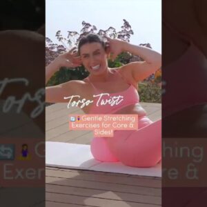 🔄🧘‍♀️ Torso Twist: Gentle Stretching Exercises for Core & Sides!  #mobility #tiuteam #tiu