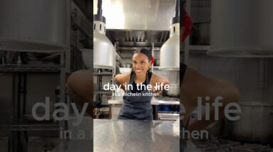 day in the life cooking in a Michelin kitchen
