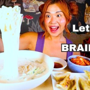Korean SOYBEAN NOODLE SOUP & DUMPLINGS MUKBANG 콩국수 먹방 | Munching Mondays Ep.142