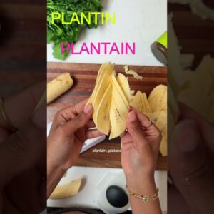 Green Plantain Crisps & Charred Jerk? HOW GREEDY #veganrecipes