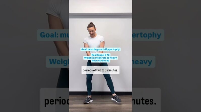 Ideal Rep Ranges for Different Fitness Goals