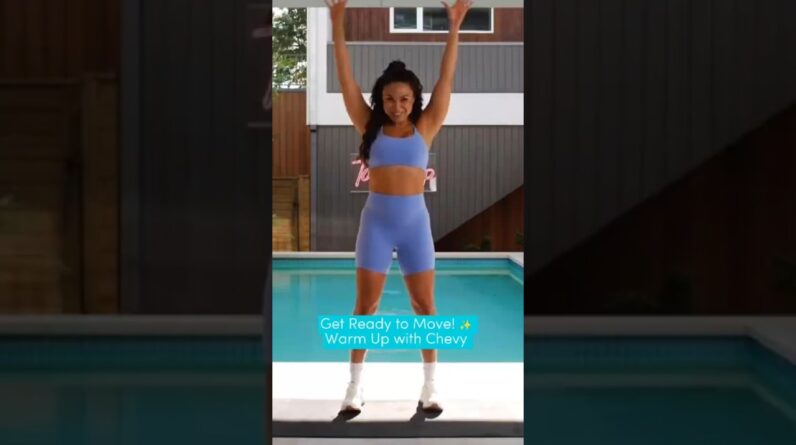 Get Ready to Move! ✨ Warm Up with Chevy: Warm Up Exercises Before Workout, Arm Circles & Yoga Poses!