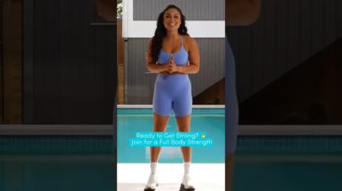 Get Strong! 💥 Join for a Full Body Strength: Your Go-To Everyday Workout for Toned Body! 🤸‍♀️🌟  #tiu
