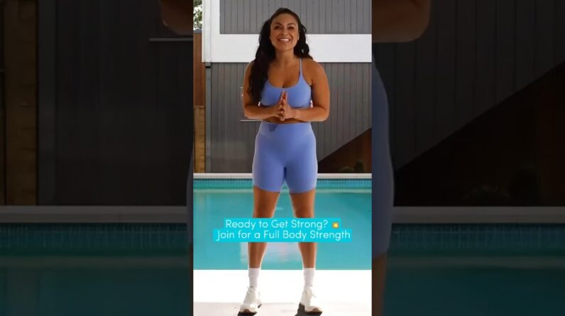 Get Strong! 💥 Join for a Full Body Strength: Your Go-To Everyday Workout for Toned Body! 🤸‍♀️🌟  #tiu