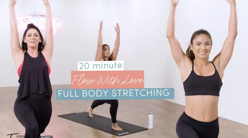 💖 Flow With Love: Full Body Stretching Exercises for Self-Care 🧘‍♀️
