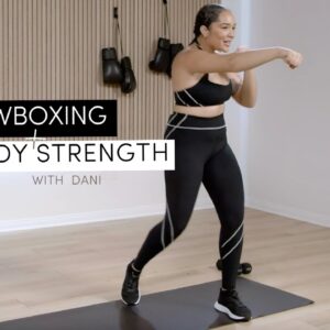 🥊💪 SHADOWBOXING + FULL BODY STRENGTH: Your Everyday Workout for Toned Body! 🔥✨