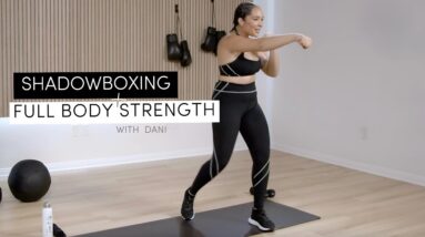 🥊💪 SHADOWBOXING + FULL BODY STRENGTH: Your Everyday Workout for Toned Body! 🔥✨