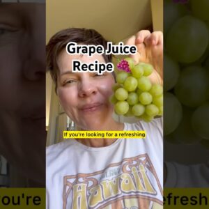 Grape Juice Recipe Using Juicer #juicer #grapejuice #juicingrecipes
