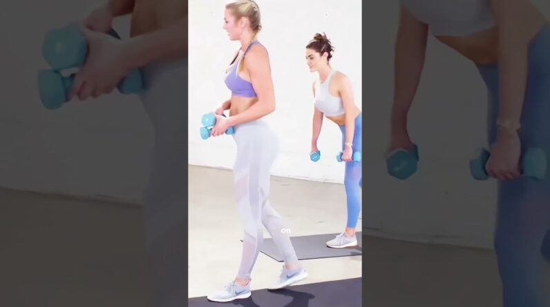 🍑🦵 Single Leg Deadlifts: Hamstrings & Booty Builder for Your Gym Workout for Toned Body Women!  #tiu