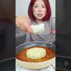 I only ate instant noodles for 24 hours #shorts