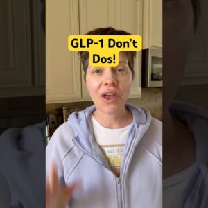 GLP-1 Don’t Dos From a Nutritionist ❌😵❌ #glp1 #glp1community #glp1forweightloss