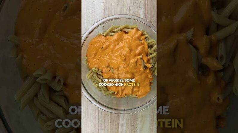 This PASTA SALAD Has Over 33g of PROTEIN! #shorts
