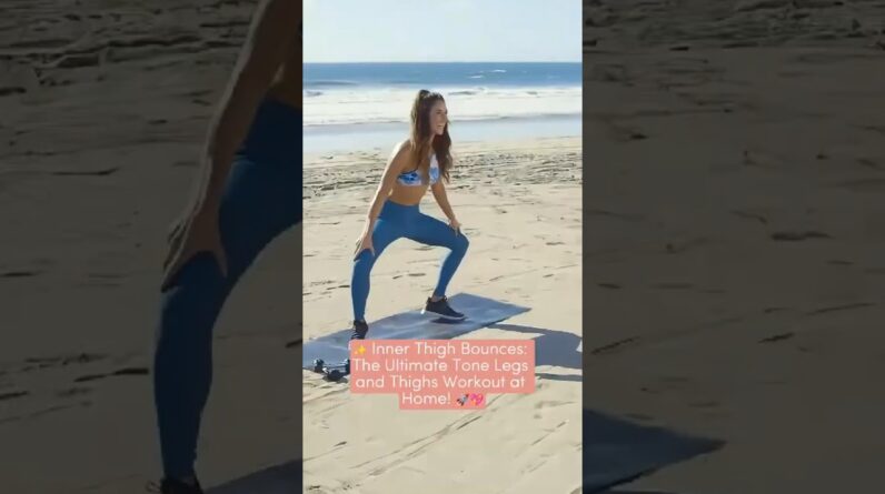 Remember This Burn?! ✨ Inner Thigh Bounces: The Ultimate Tone Legs and Thighs Workout at Home! 🚀💖