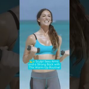 💪✨ Get Ready to Sculpt Sexy Arms and a Strong Back: Your Warm Up Exercises Before Workout Routine!