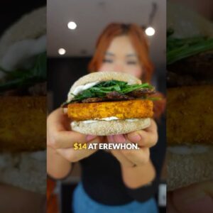 This Breakfast Sandwich Costs $14 at Erewhon... Let's Make it Cheaper 🌱 #shorts