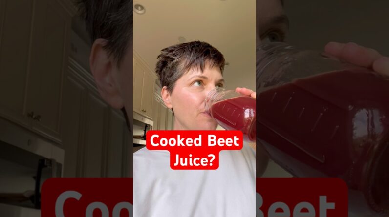 Beet Juice Recipe Using Cooked Beets