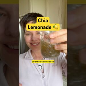 Chia Lemonade Recipe #chiaseeds #hydration #recipe
