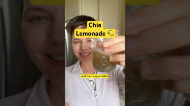 Chia Lemonade Recipe #chiaseeds #hydration #recipe